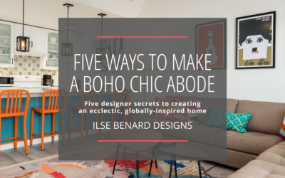 5 Ways To Make a Boho Chic Abode
