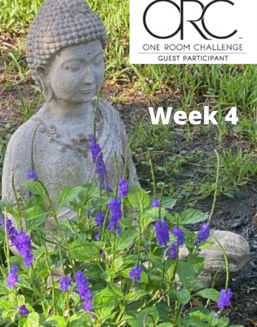 One Room Challenge Spring 2020 week 4 – My back porch and yard transformation
