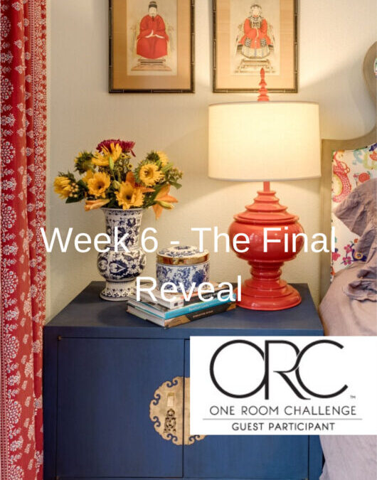 One Room Challenge – Fall 2020 – Final Reveal – Master bedroom makeover